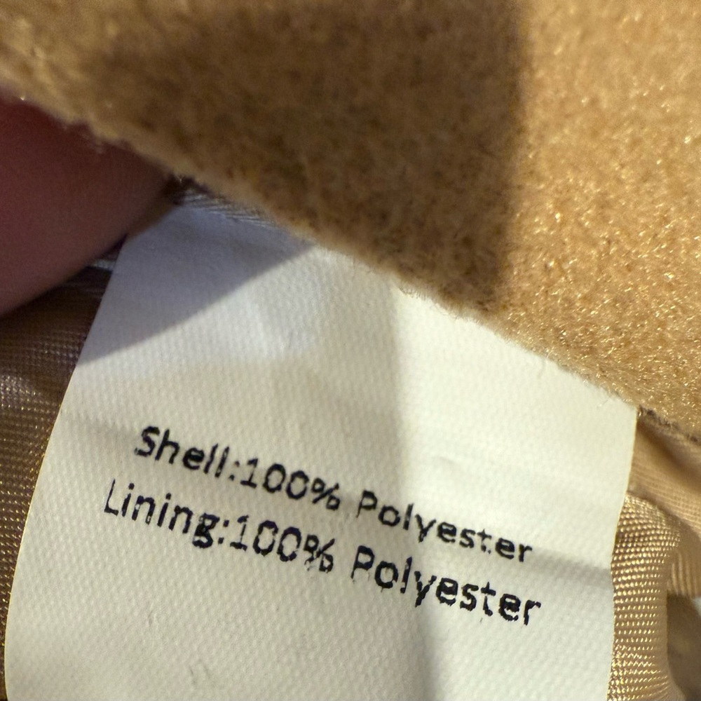 Allegra K Camel Coat NWT - Picture 5 of 5